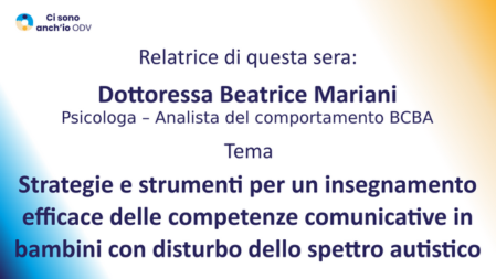 Conferenza della dottoressa Beatrice Mariani
